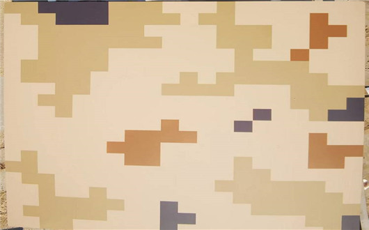 百色荒漠迷彩漆喷涂